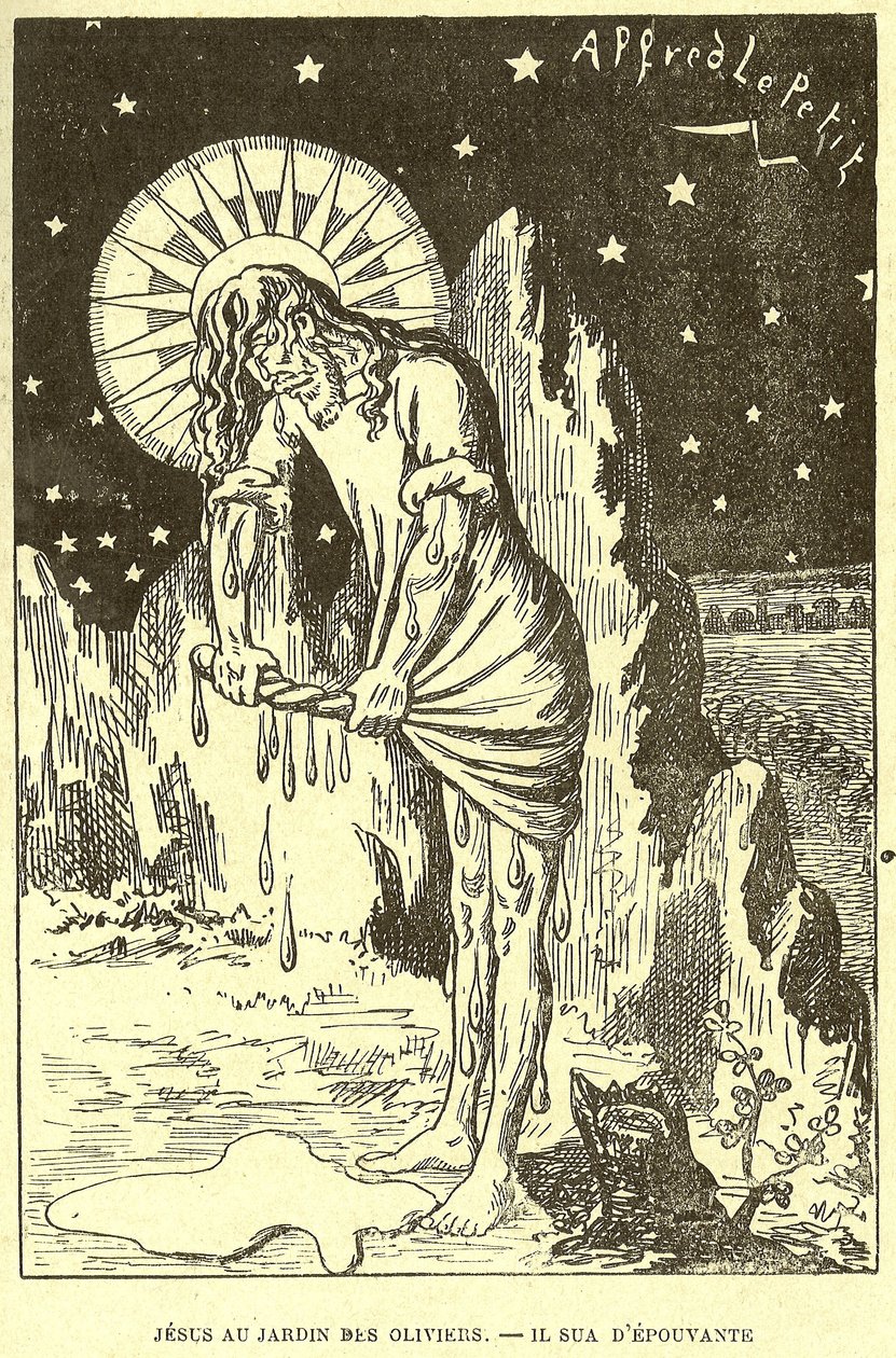 Illustration af Alfred Le Pete (1841-1909) i Gros-Jean og hans sogn af Alfred Le Petit