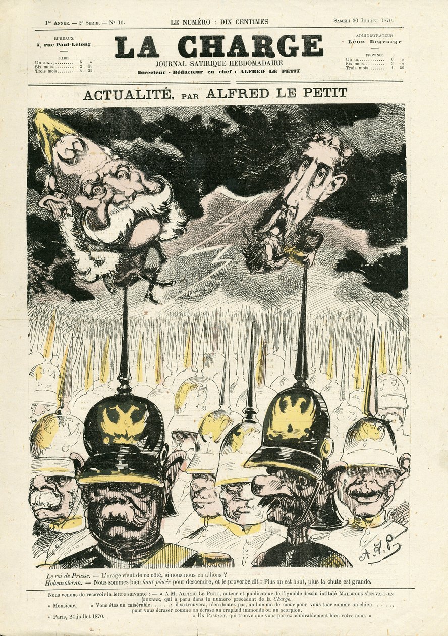La Charge (1870), nummer 16 af Alfred Le Petit