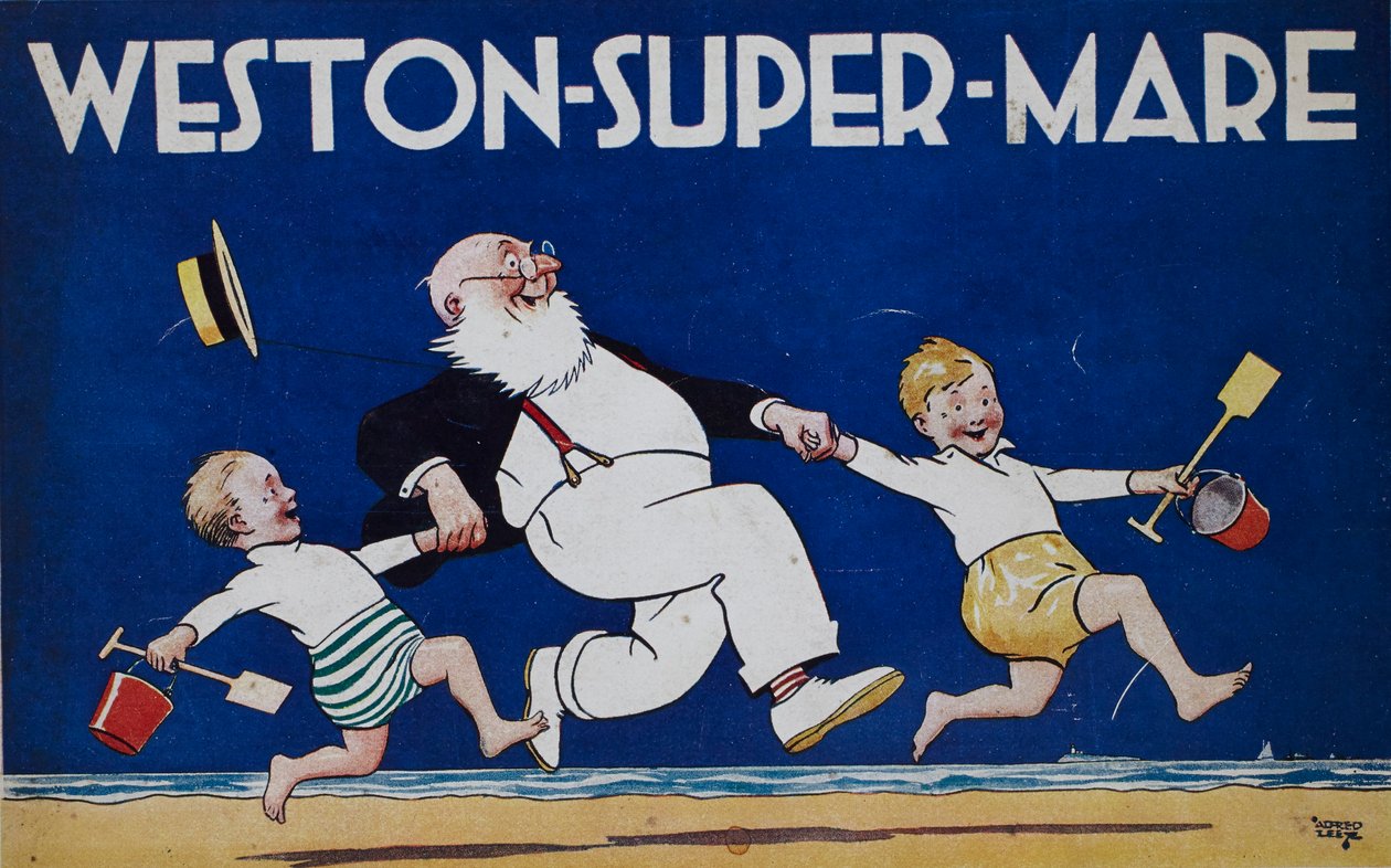 Weston-Super-Mare af Alfred Leete