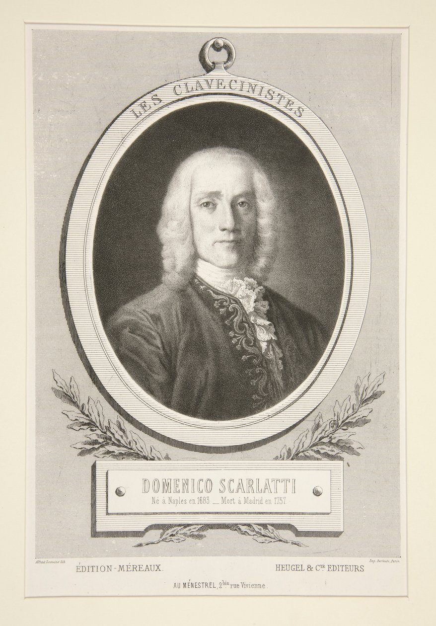 Clavichordisterne: Domenico Scarlatti af Alfred Lemoine