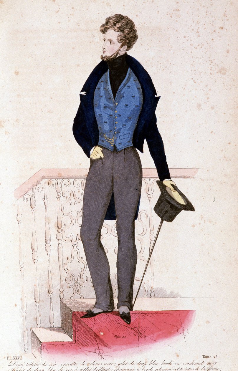La Mode, Jan., Febr., Marts 1830, lit. af Lemercier, bind II af Alfred Leon Lemercier