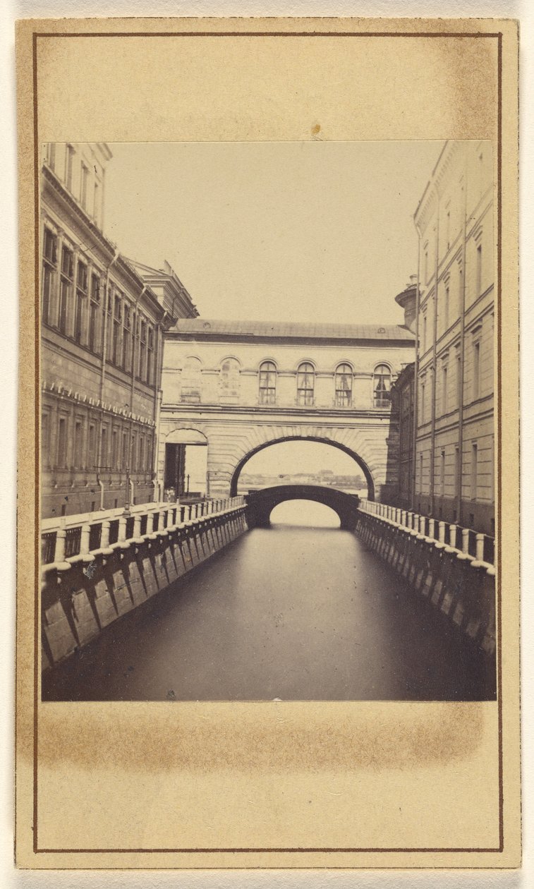 Grand Canal [Skt. Petersborg, Rusland] af Alfred Lorens