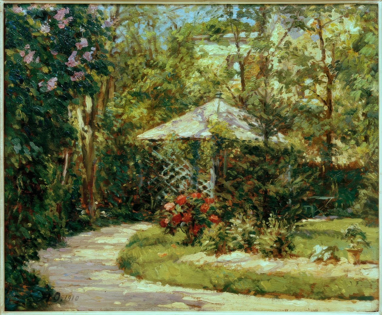 Have med pavillon af Alfred Nathaniel Oppenheim