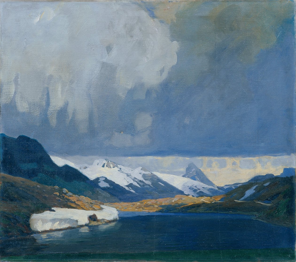 Bernina Tordenvejr af Alfred Poell