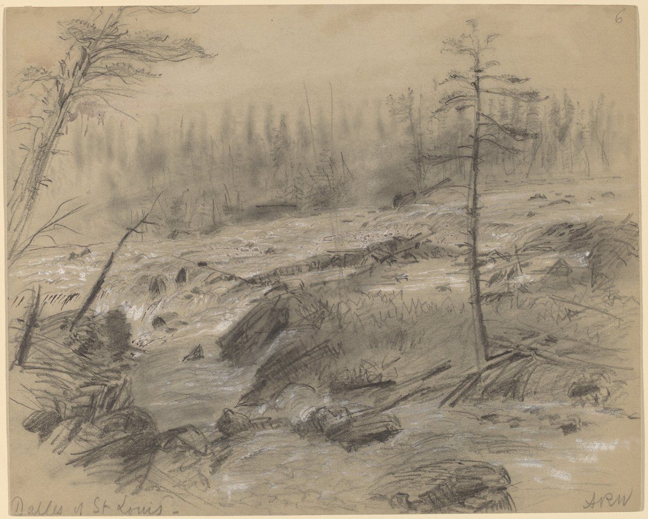 Dalles i St. Louis af Alfred R. Waud