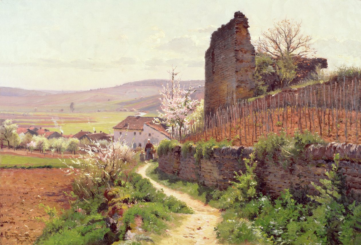 Landskab af Alfred Renaudin