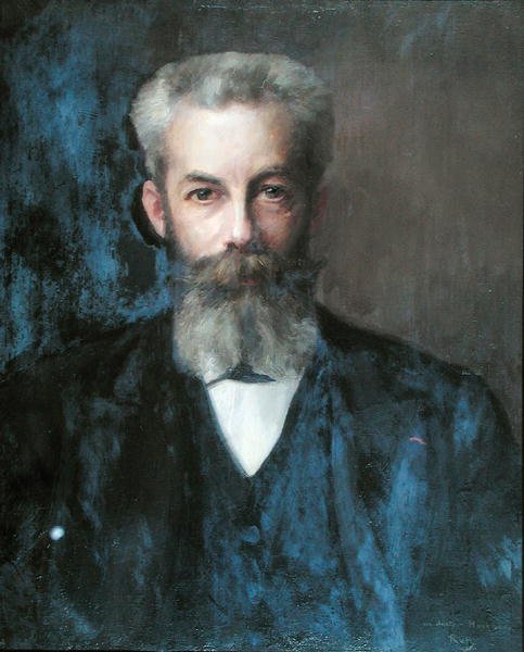 Henri Hartmann (1860-1952) (olie på lærred) af Alfred Roll