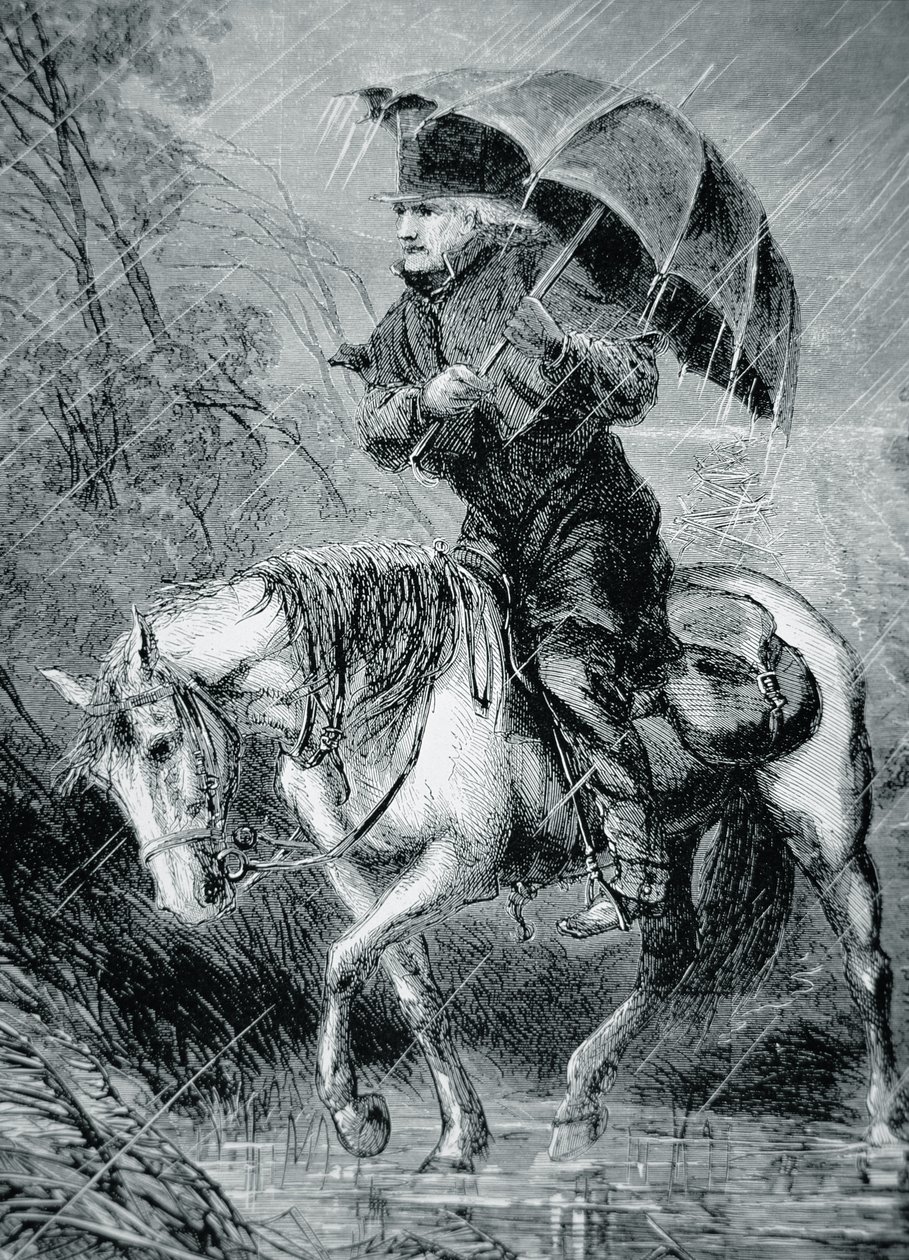 The Circuit Rider, illustration fra 