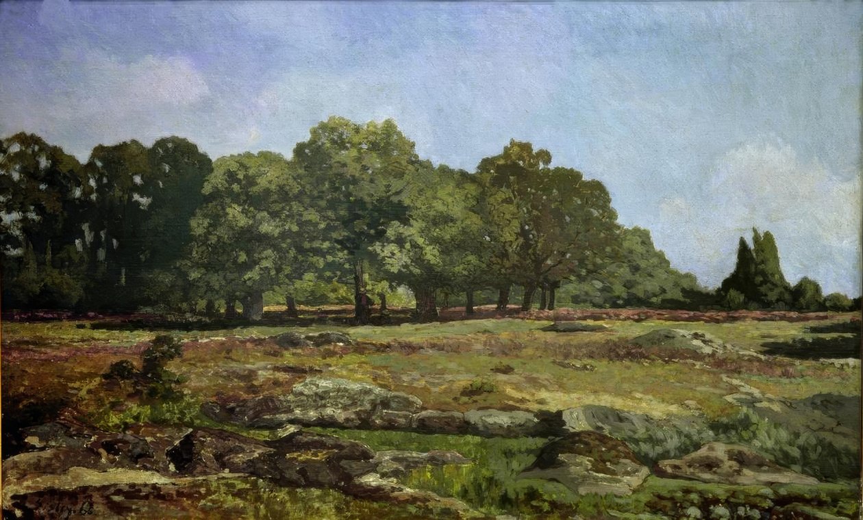 Kastanjegyde i La Celle-Saint Cloud af Alfred Sisley
