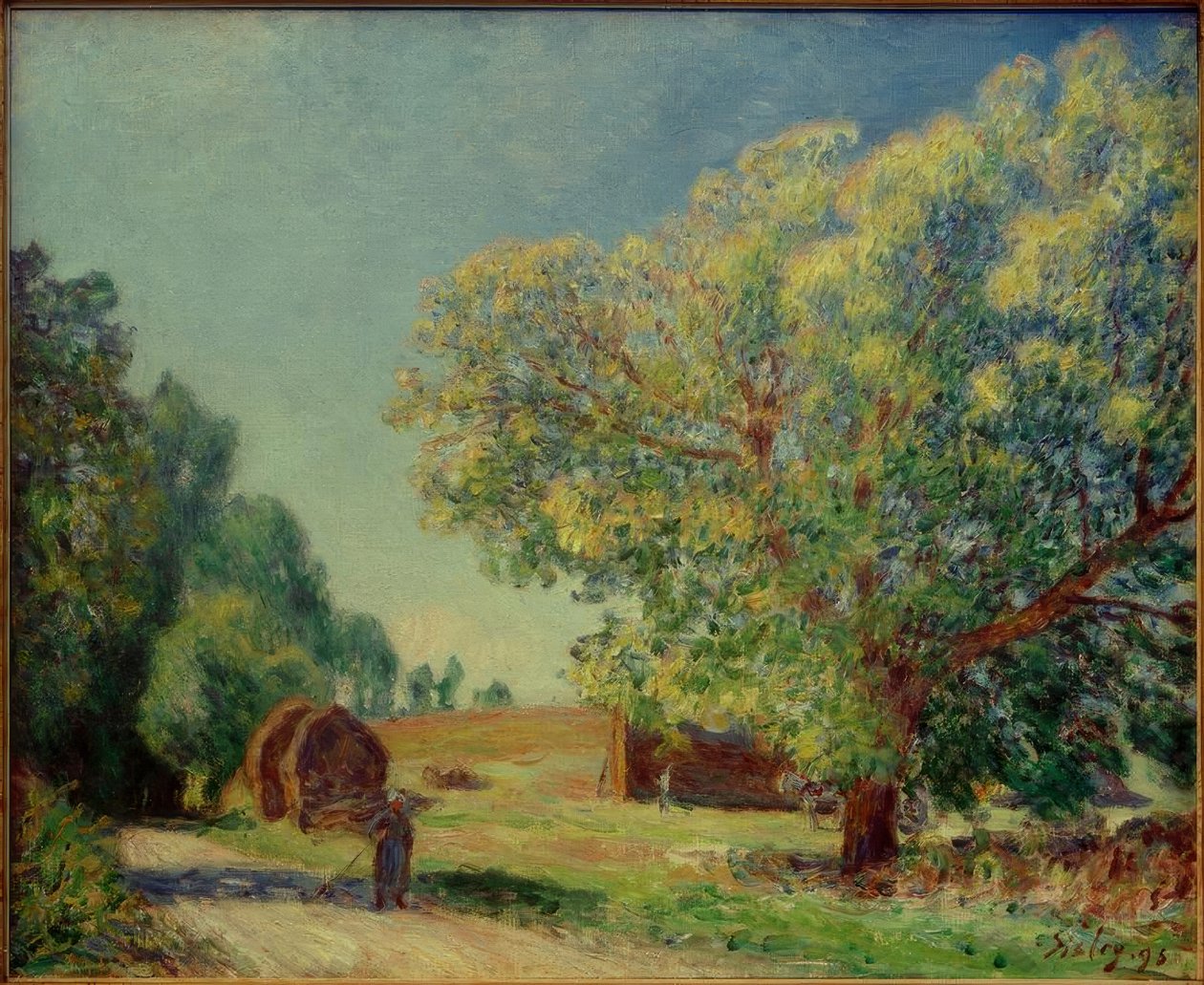 Rundt i skoven af Alfred Sisley