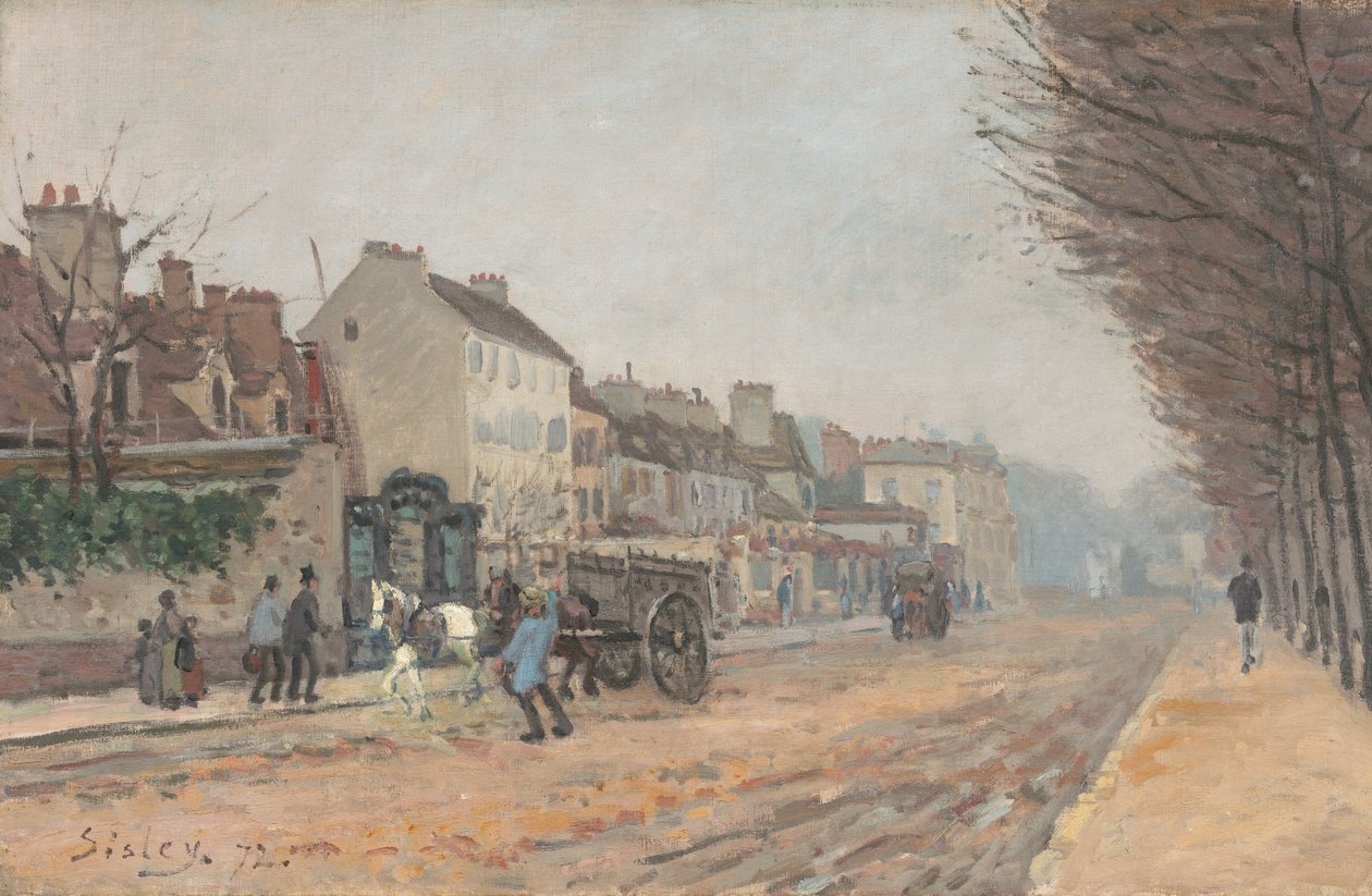Heloise Boulevard, Argenteuil af Alfred Sisley
