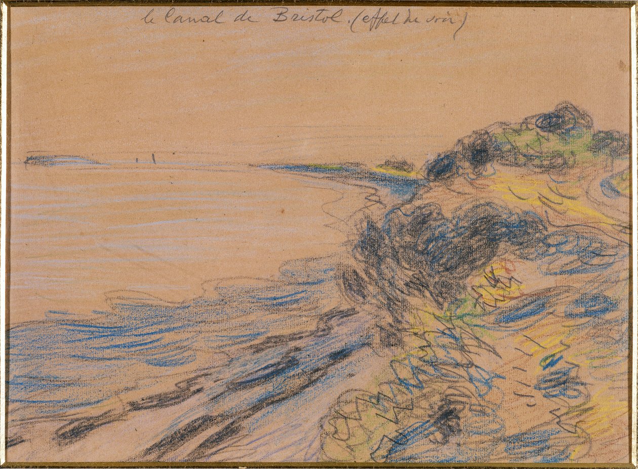 Bristol-Kanal af Alfred Sisley