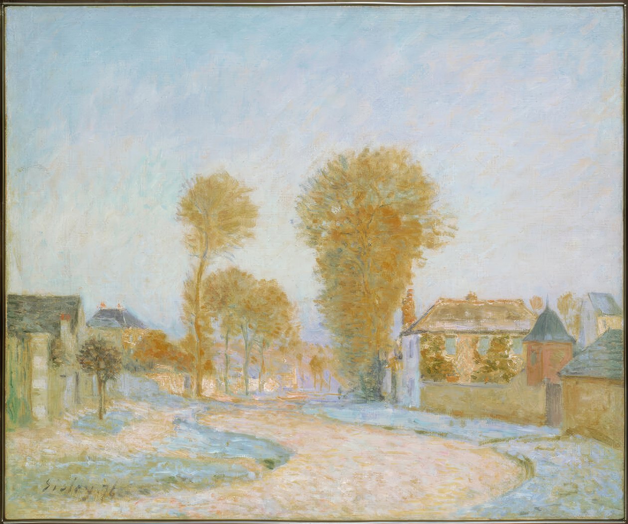 Første bøjle af Alfred Sisley