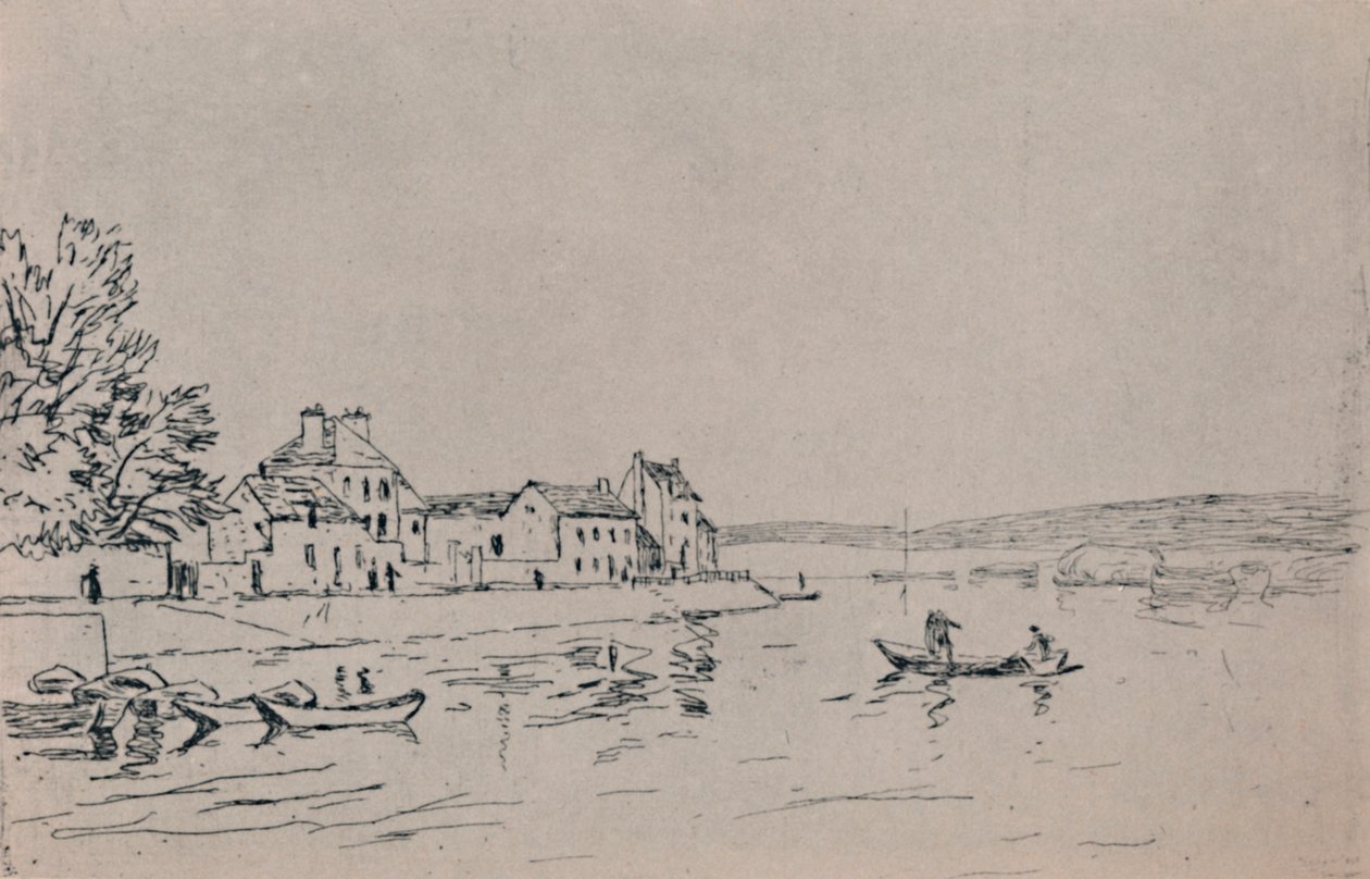 The Banks of Loing, ca. 1880