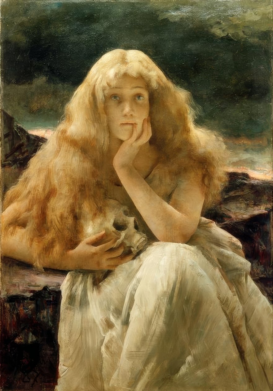 A.Stevens, Maria Magdalena af Alfred Emile Stevens