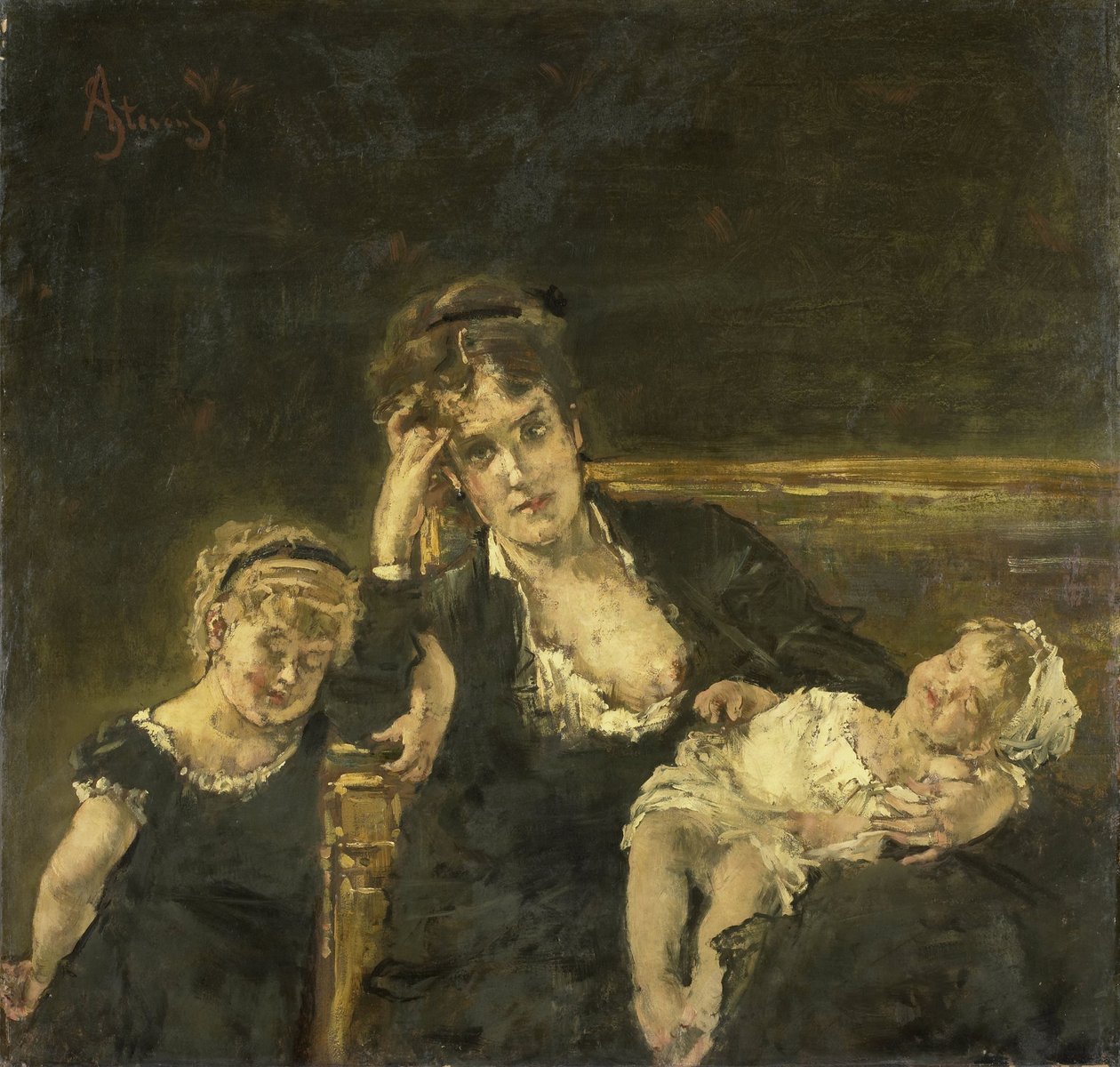 Enken af Alfred Emile Stevens