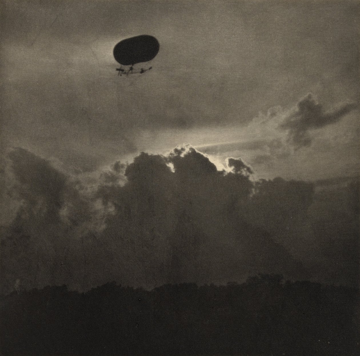 A Dirigible, udgivet oktober 1911 (fotogravure) af Alfred Stieglitz