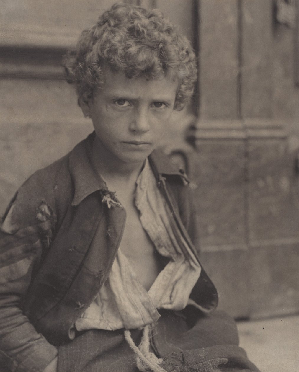 En venetiansk gadebarn af Alfred Stieglitz