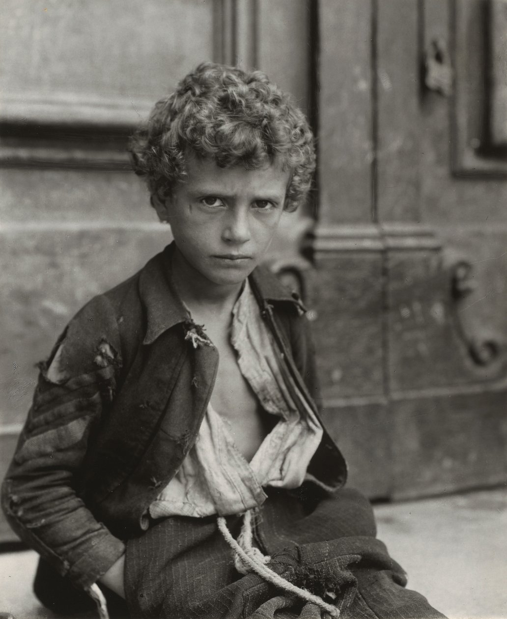 En venetiansk gadedreng af Alfred Stieglitz