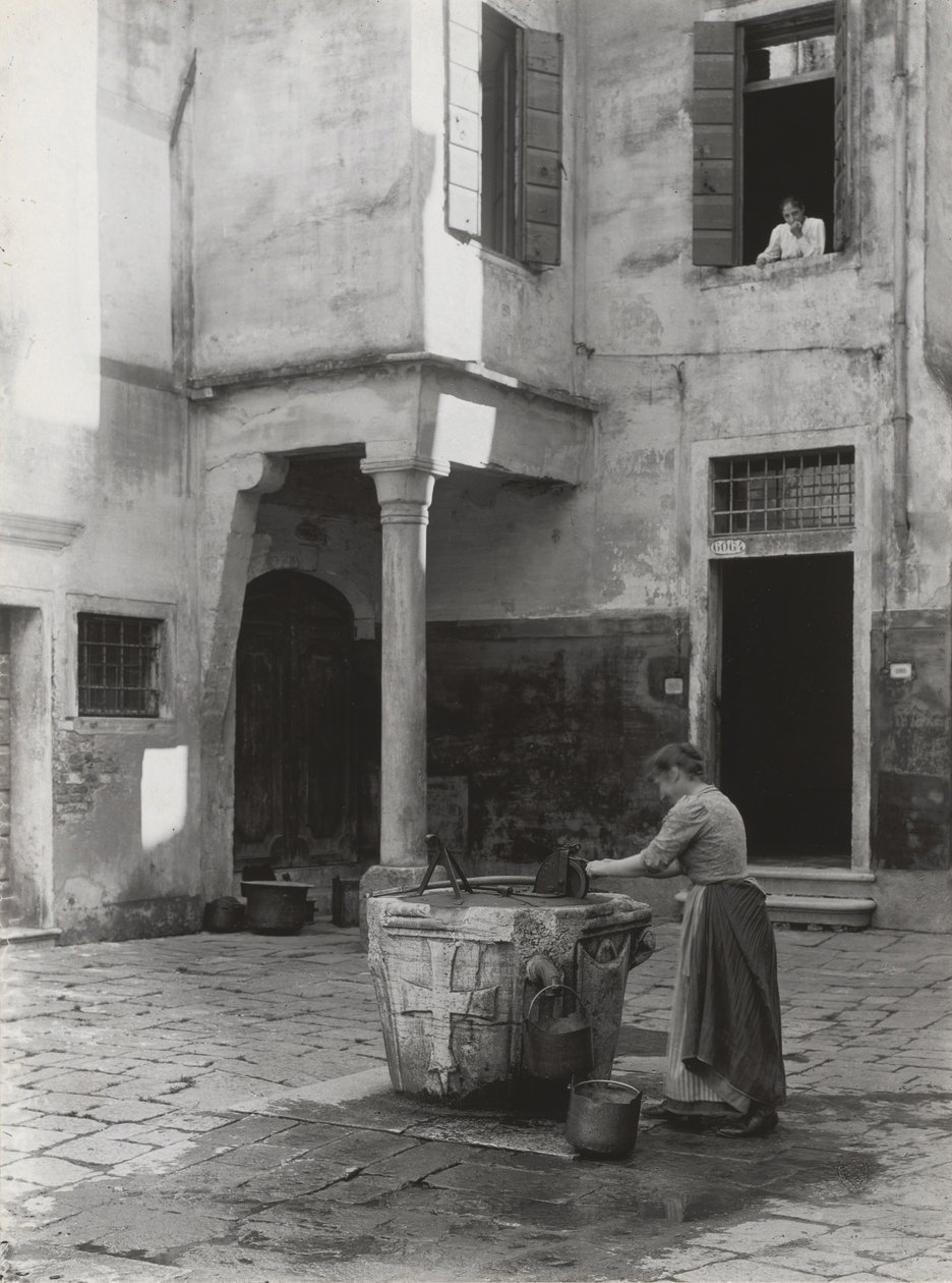 En venetiansk brønd af Alfred Stieglitz