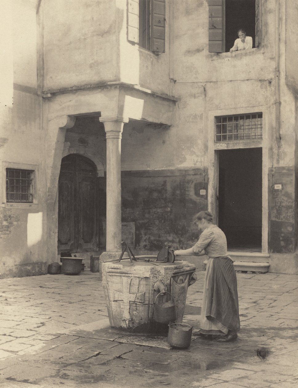 En venetiansk brønd af Alfred Stieglitz