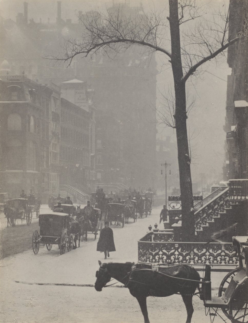 Fifth Avenue - 30th Street af Alfred Stieglitz
