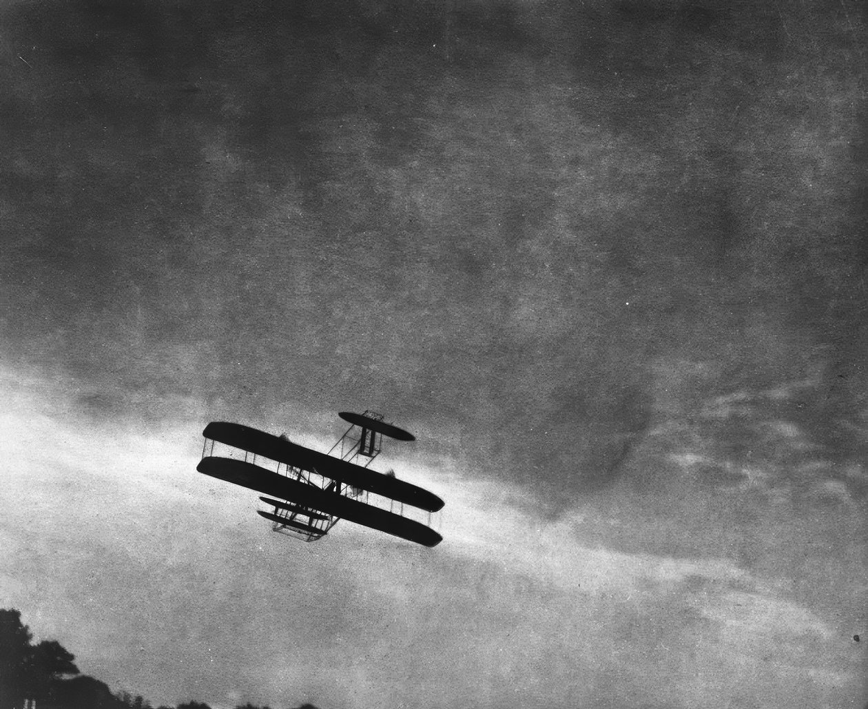 Fly / biplan / foto 1910 af Alfred Stieglitz