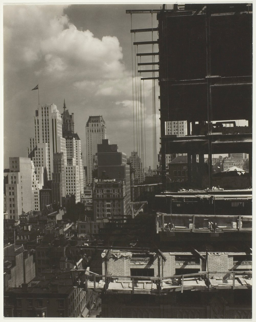 Fra mit vindue på et amerikansk sted, nord af Alfred Stieglitz