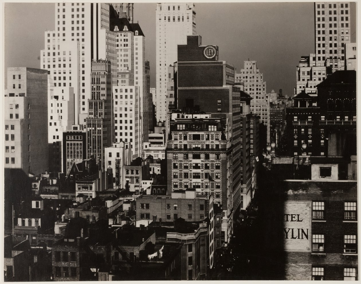 Fra mit vindue på et amerikansk sted, nord af Alfred Stieglitz