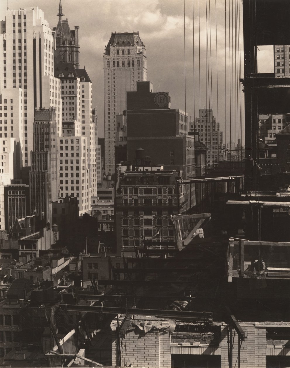 Fra mit vindue på et amerikansk sted, nord af Alfred Stieglitz