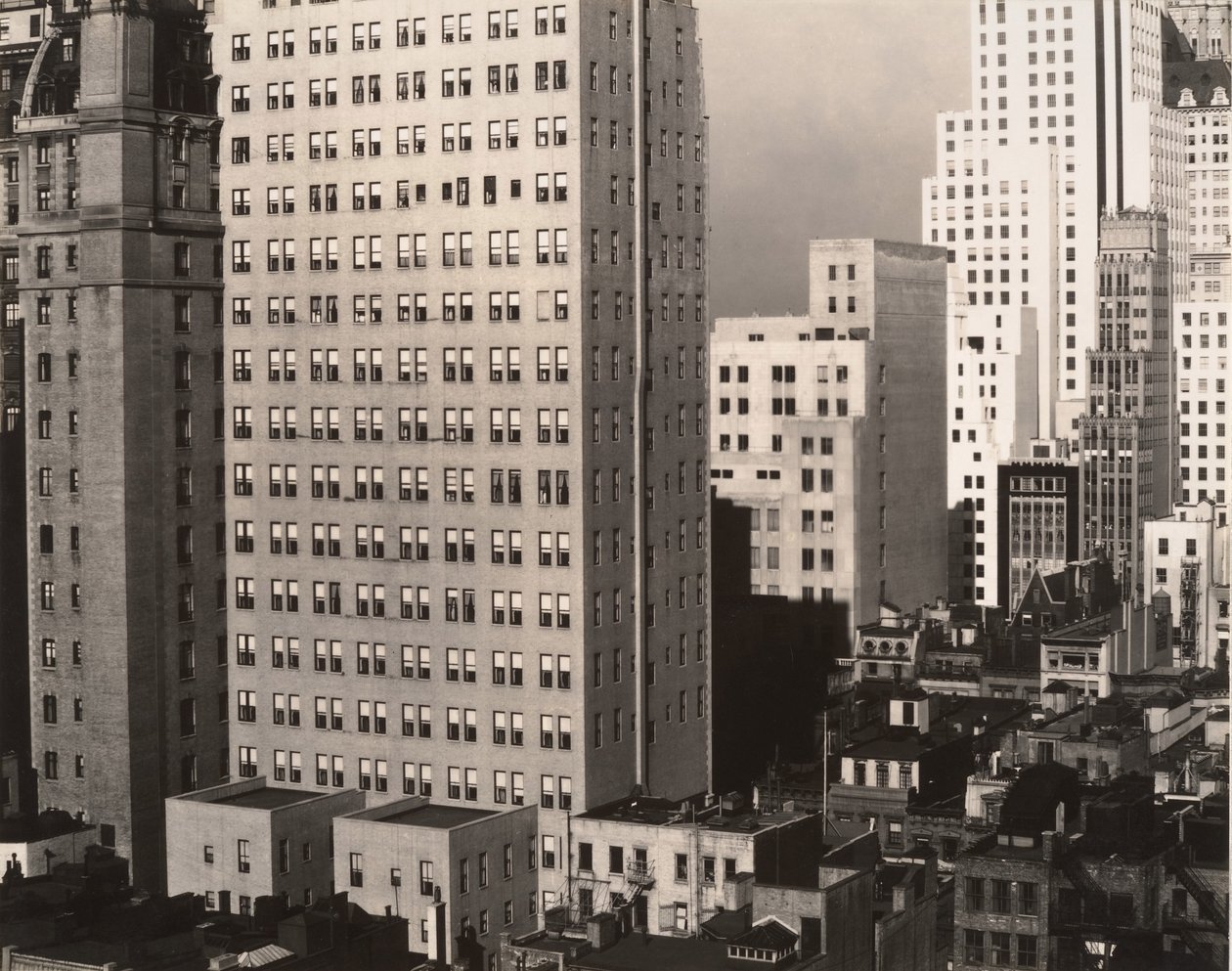 Fra mit vindue på et amerikansk sted, nord af Alfred Stieglitz