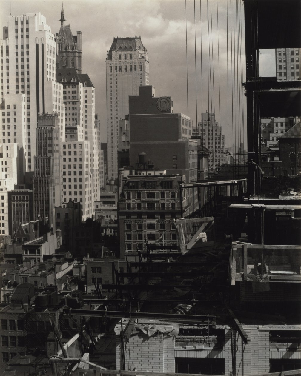 Fra mit vindue på An American Place, North af Alfred Stieglitz