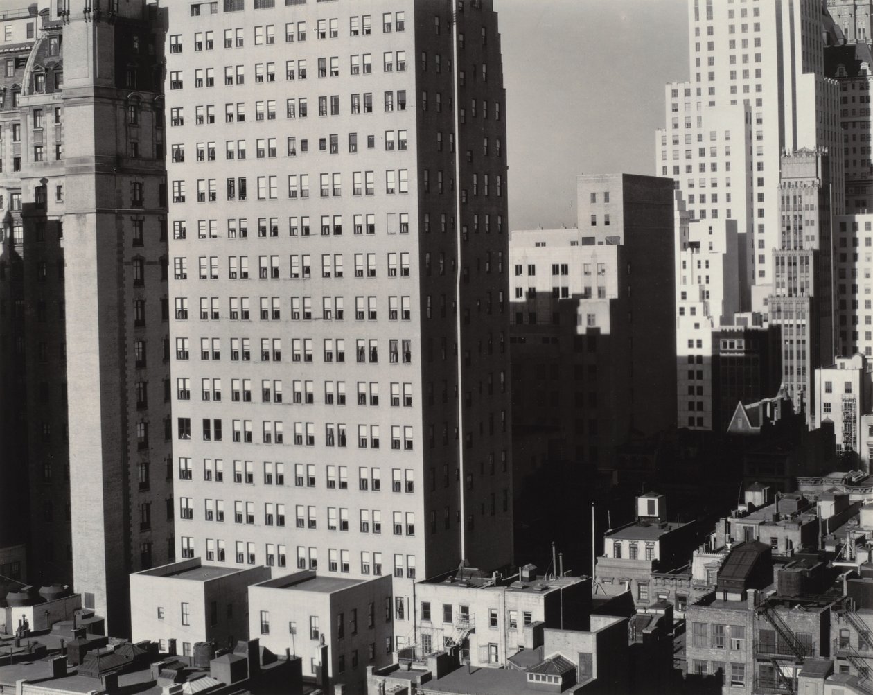 Fra mit vindue på An American Place, North af Alfred Stieglitz