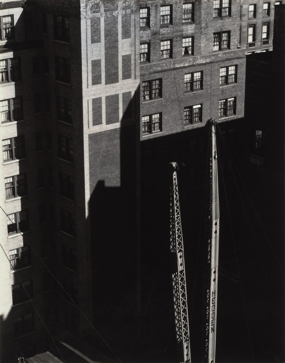 Fra mit vindue på An American Place, North af Alfred Stieglitz