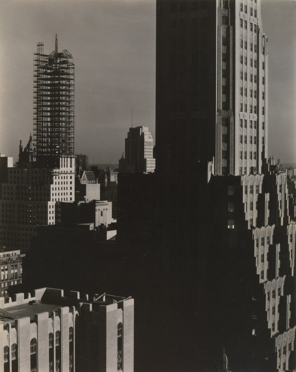 Fra mit vindue på Shelton, North af Alfred Stieglitz