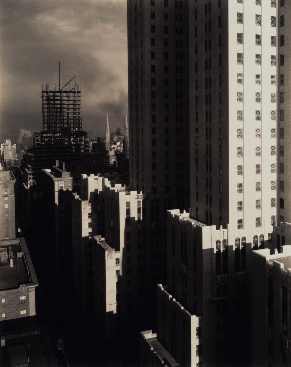 Fra mit vindue på Shelton, vest af Alfred Stieglitz