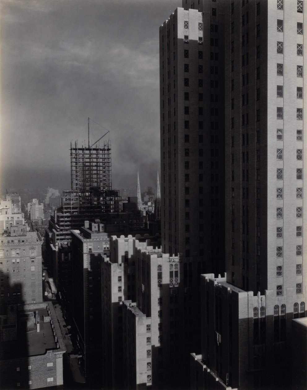 Fra mit vindue på Shelton, vest af Alfred Stieglitz