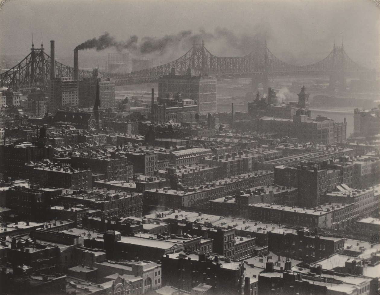 Fra værelse „3003“ - The Shelton, New York, udsigt mod nordøst af Alfred Stieglitz