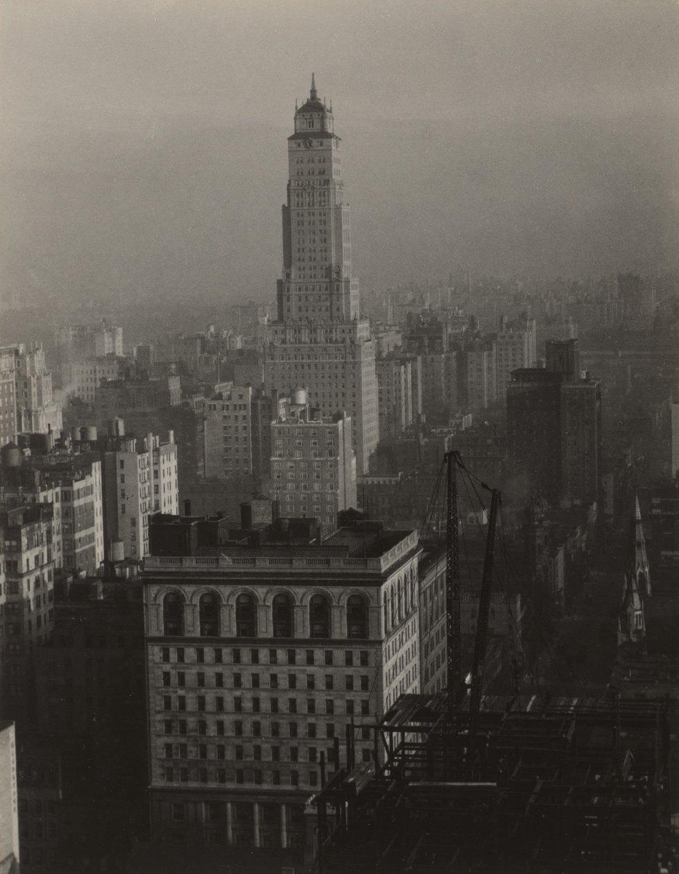 Fra The Shelton, New York, 30. etage – med udsigt mod nord af Alfred Stieglitz