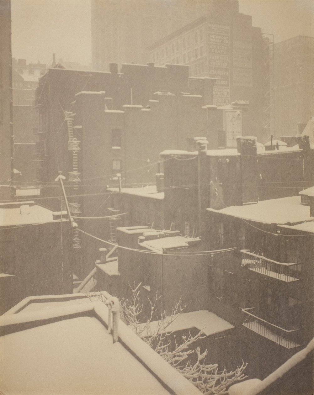 Fra bagvinduet 291 af Alfred Stieglitz