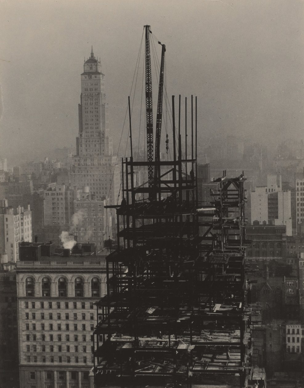 Fra Shelton, New York, 30. etage, udsigt mod nord af Alfred Stieglitz