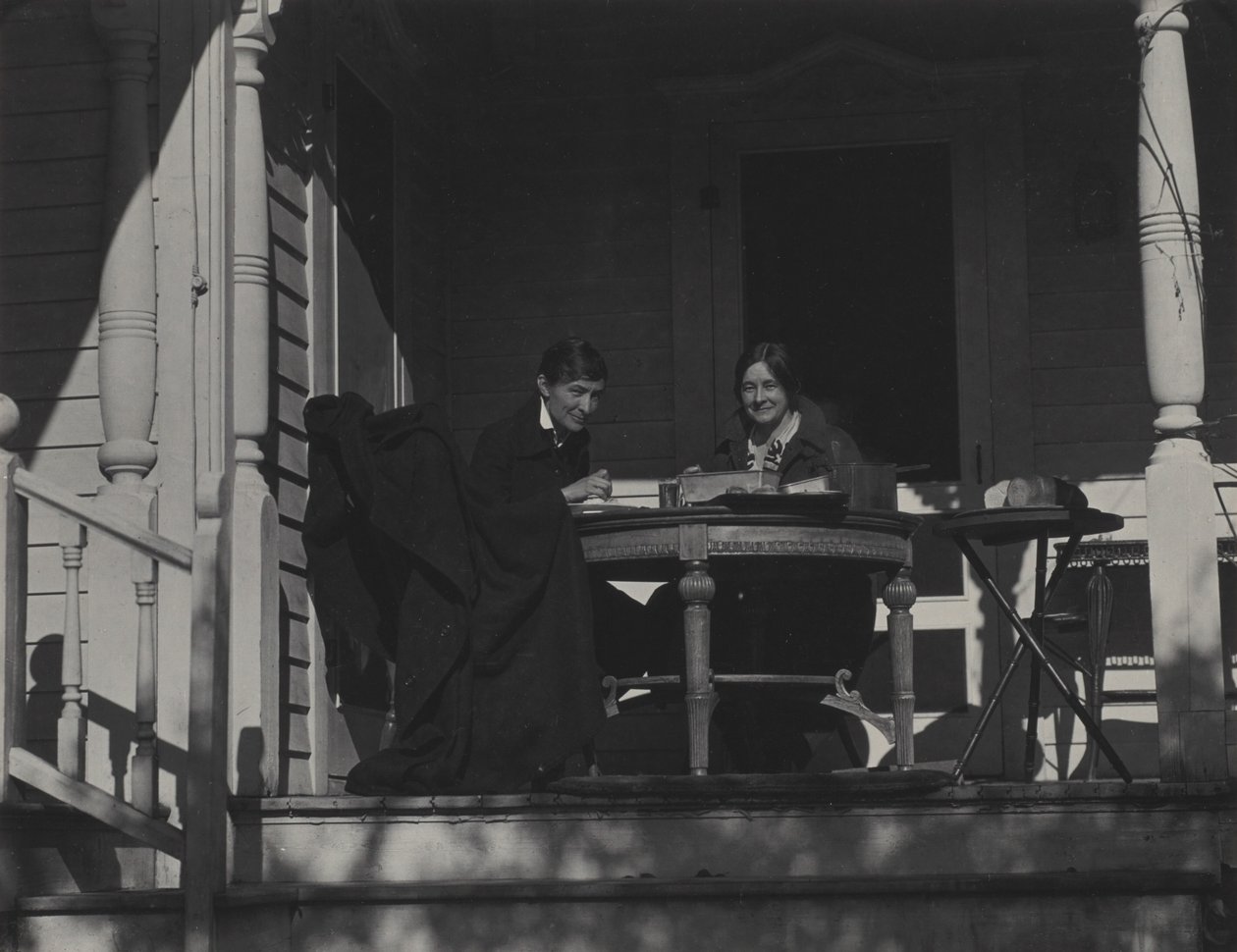 Georgia og Ida O’Keeffe af Alfred Stieglitz