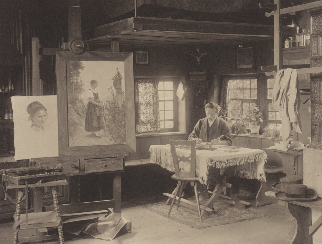 Hasemanns Atelier af Alfred Stieglitz