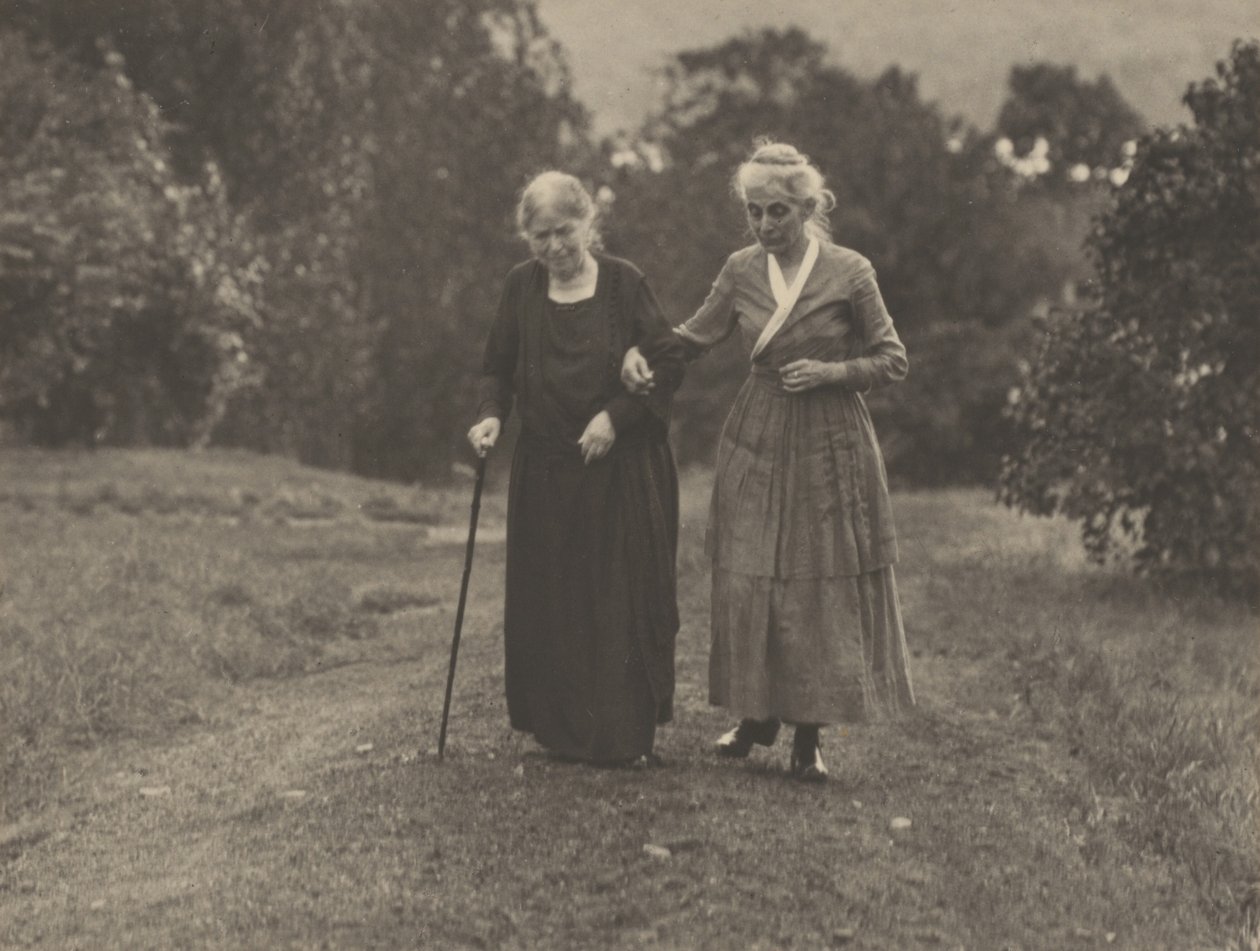 Hedwig Stieglitz og Katherine Herzig, Lake George af Alfred Stieglitz