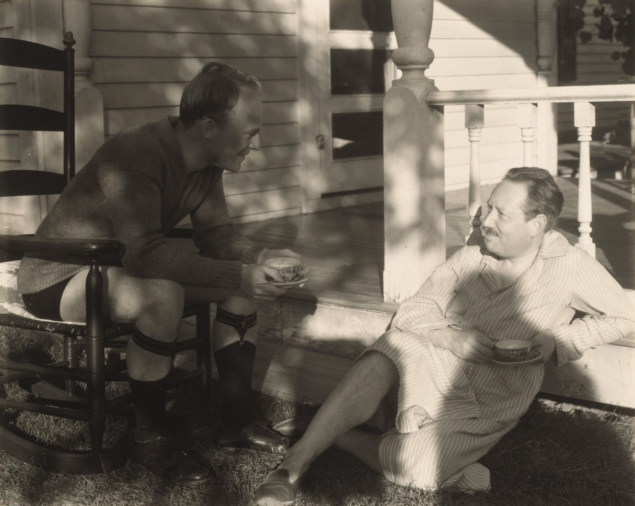 Jerome Mellquist og Paul Rosenfeld, Lake George af Alfred Stieglitz
