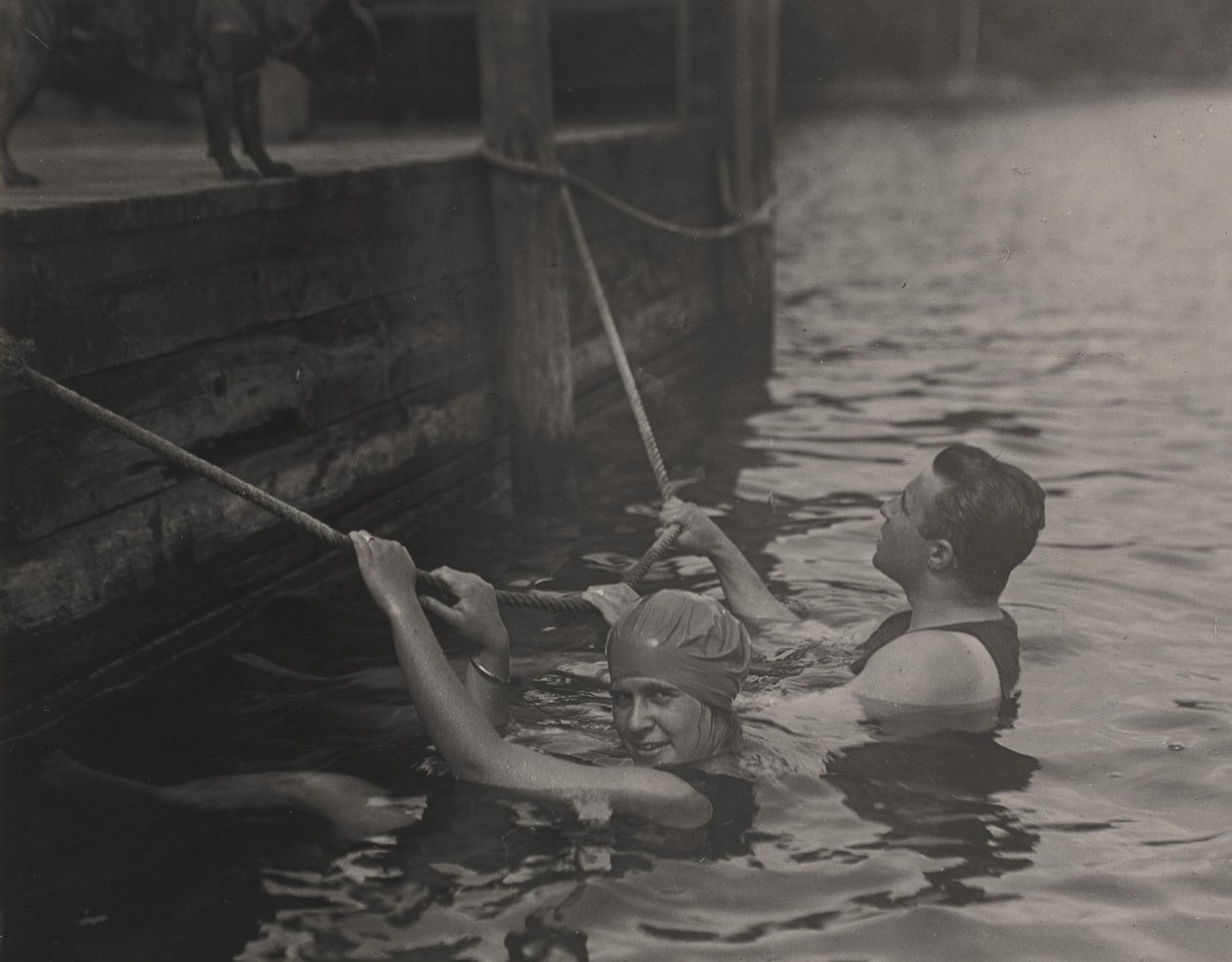 Kitty Stieglitz og Edward Stieglitz af Alfred Stieglitz