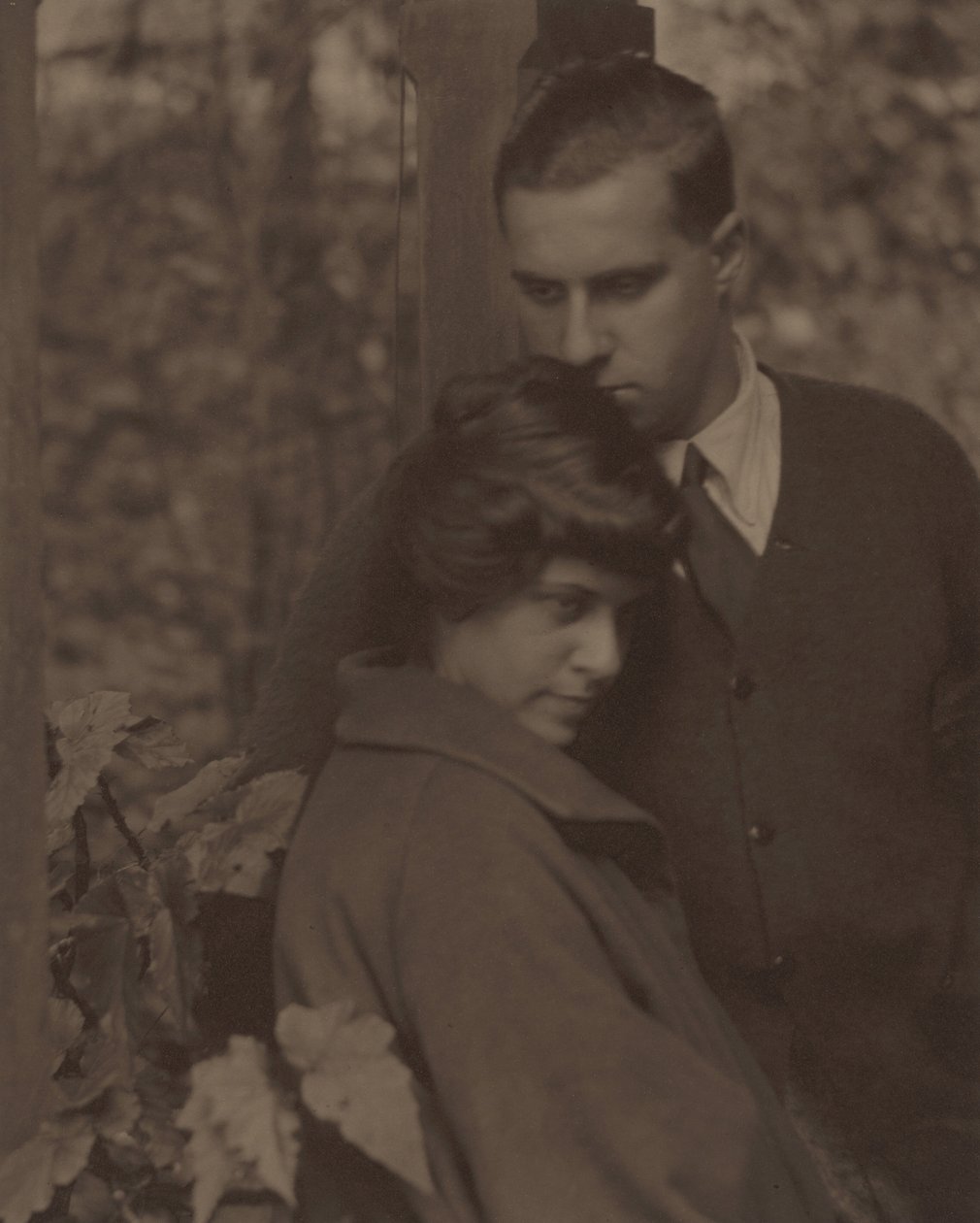 Kitty Stieglitz og Edward Stieglitz af Alfred Stieglitz