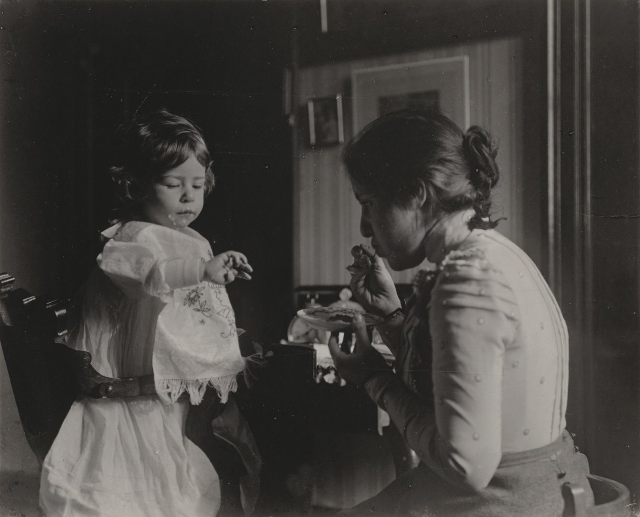 Kitty og Emmy Stieglitz af Alfred Stieglitz