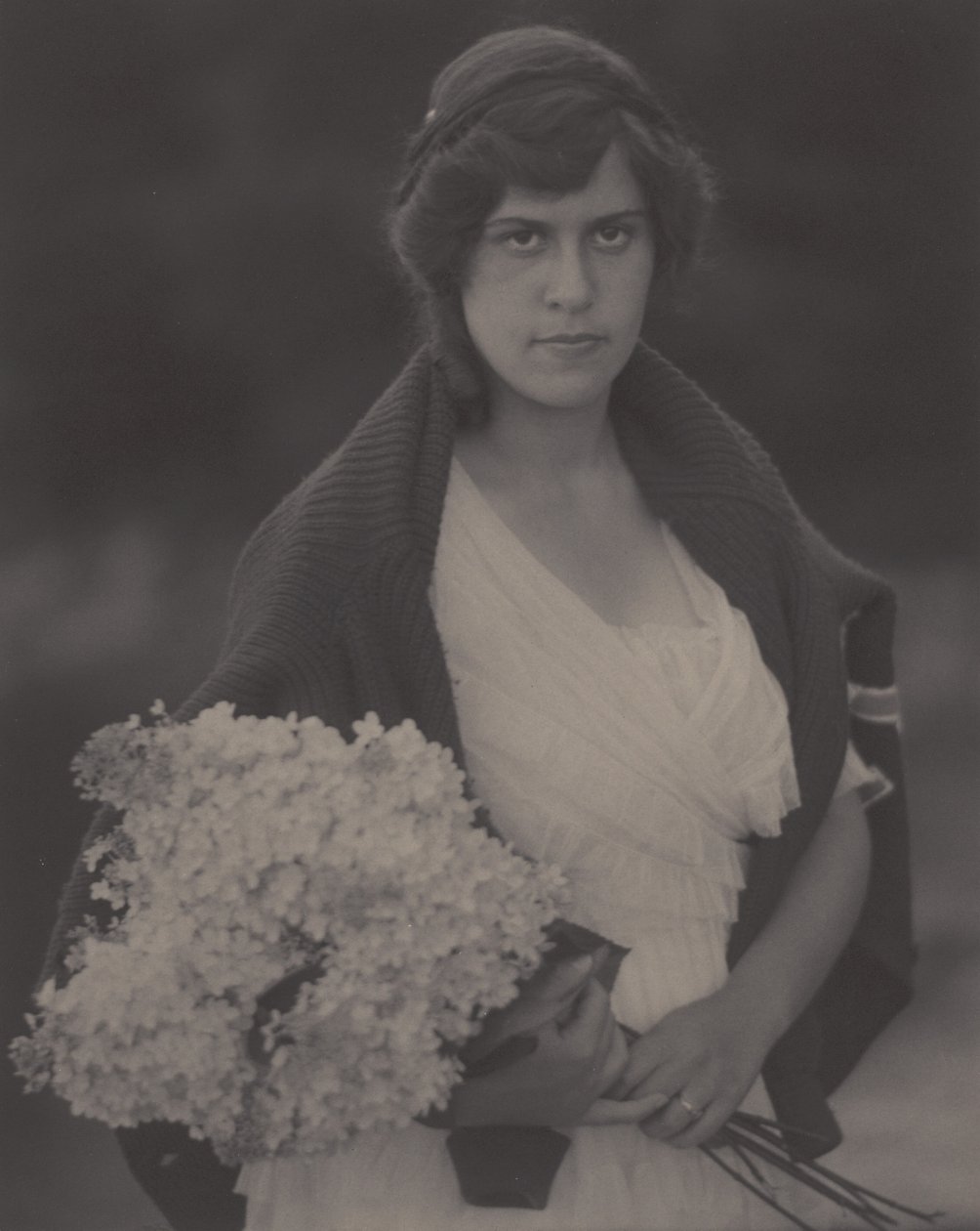 Kitty ved Lake George af Alfred Stieglitz