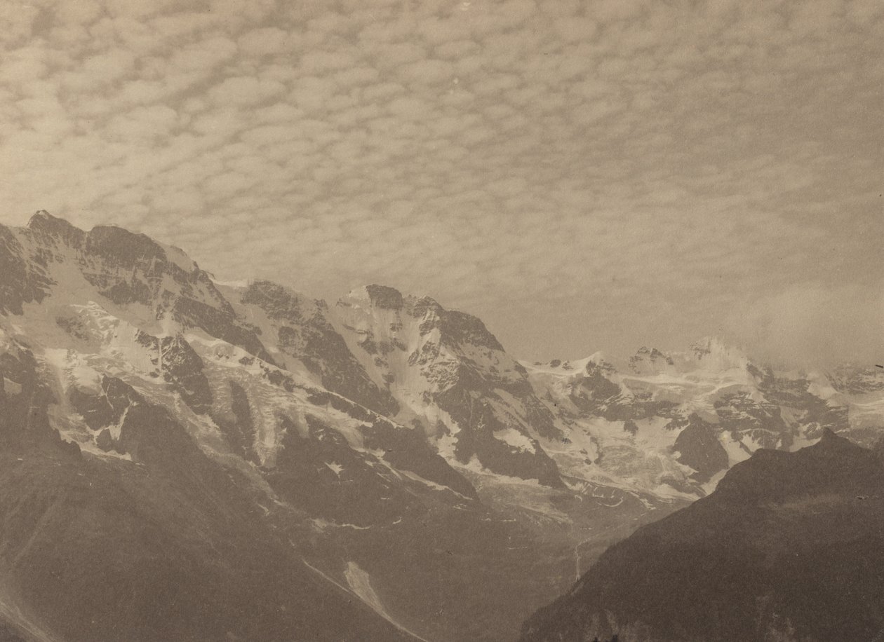 Mellemstor sne og is af Alfred Stieglitz